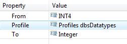 Datatype mapping